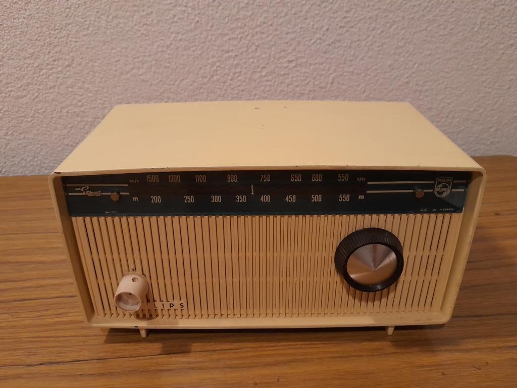 Philips box19U buizenradio, Antiek en Kunst, Ophalen of Verzenden