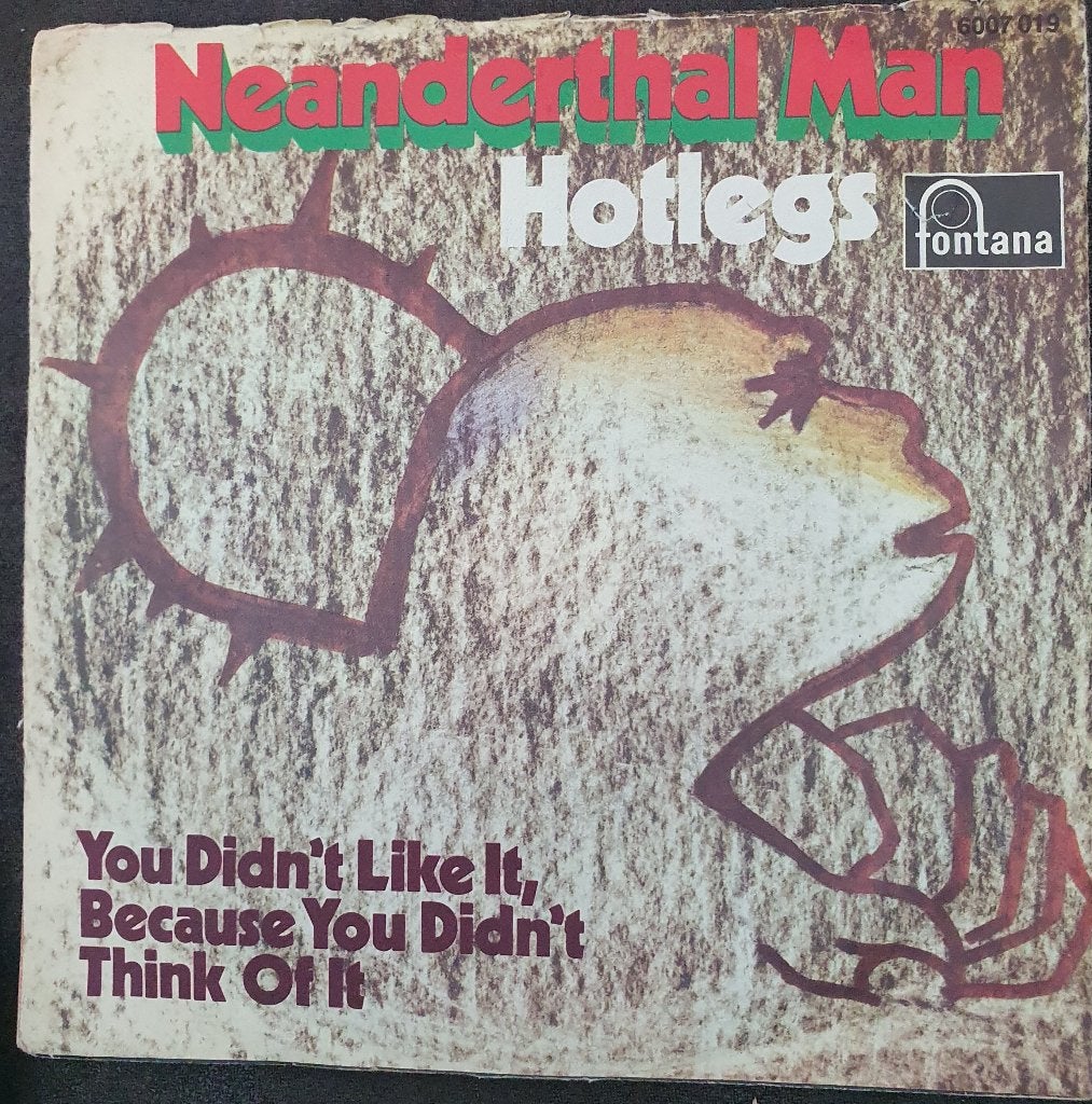 Hotlegs - Neanderthal Man, Gebruikt, 7 inch, Pop, Fotohoes