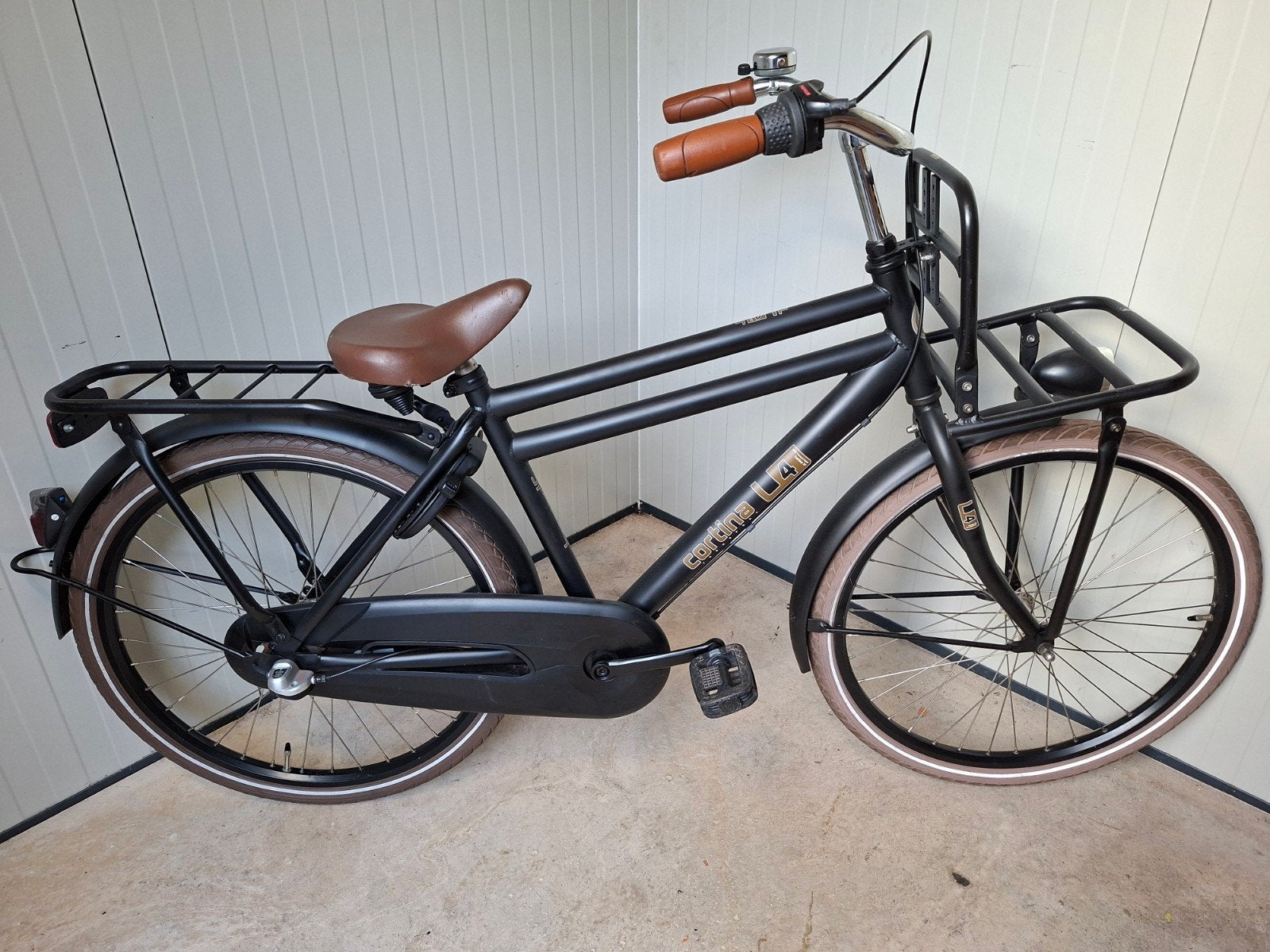 jongens fiets 24 inch 3 versnellingen cortina U4, Fietsen en Brommers, Ophalen, Gebruikt, 20 inch of meer