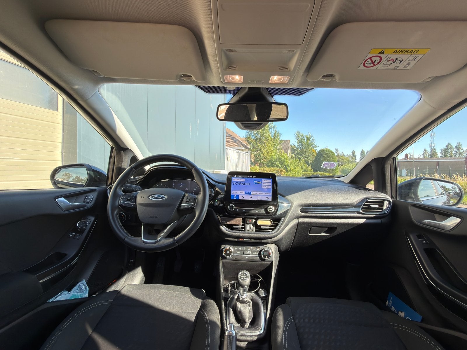 Ford Fiësta 1.0 Ecoboost titanium 100pk 2019 APK tot 08/2027, Auto's, Ford, Voorwielaandrijving, Stof, Origineel Nederlands, 595 kg