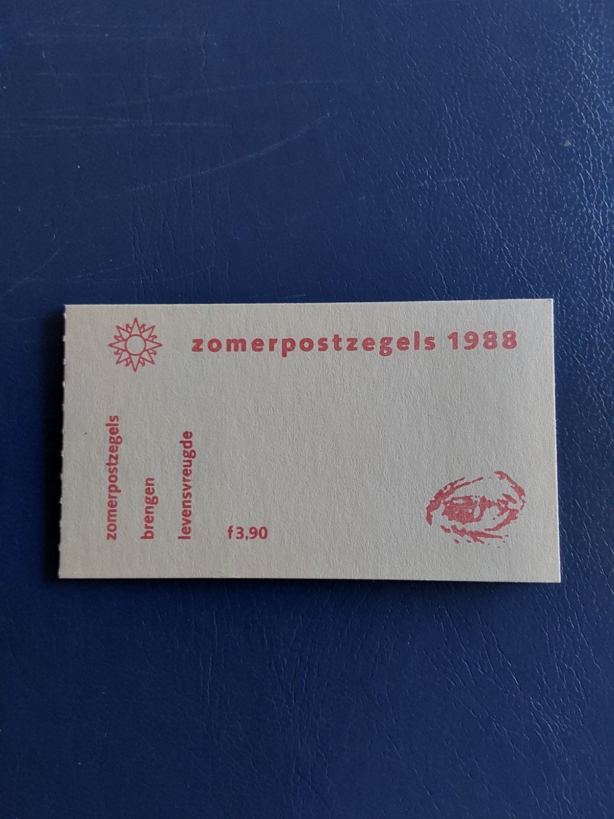 nvph PB38 Zomerzegels,  mens en dierentuin 1988 ( pf), Ophalen of Verzenden