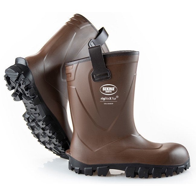 Bekina RigliteX SolidGrip S5 Gevoerd XFN4P/7080A Bruin, Tuin en Terras, Marktplaats@werkschoenendeal.nl, Dames, Bekina, Nieuw