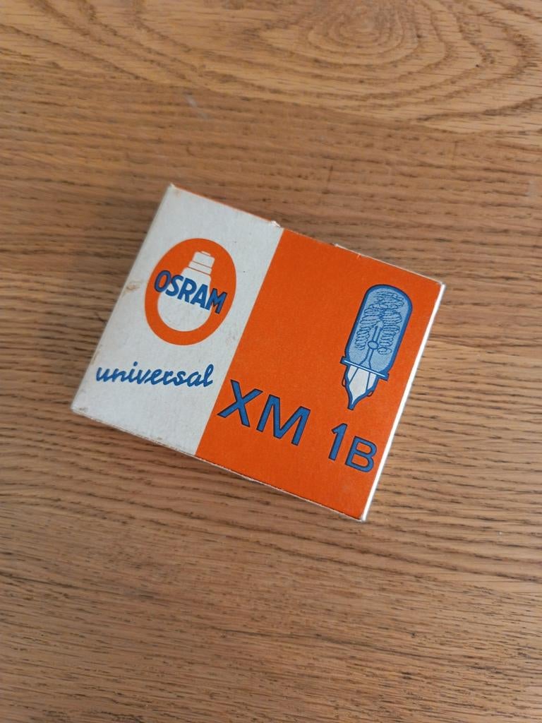 Vintage Osram Vacublitz XM 1B flitslampen (2 stuks), Verzamelen, Ophalen of Verzenden