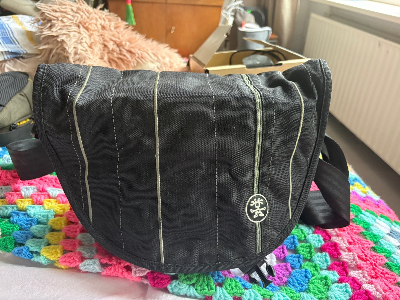Crumpler messenger boy 3000 LTD fototas, Ophalen of Verzenden, Gebruikt, Schoudertas, Overige merken