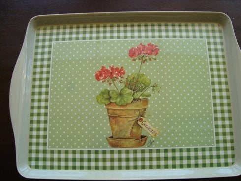 Dienblad Geranium servies, Overige materialen, Overige typen, Nieuw, Ophalen of Verzenden