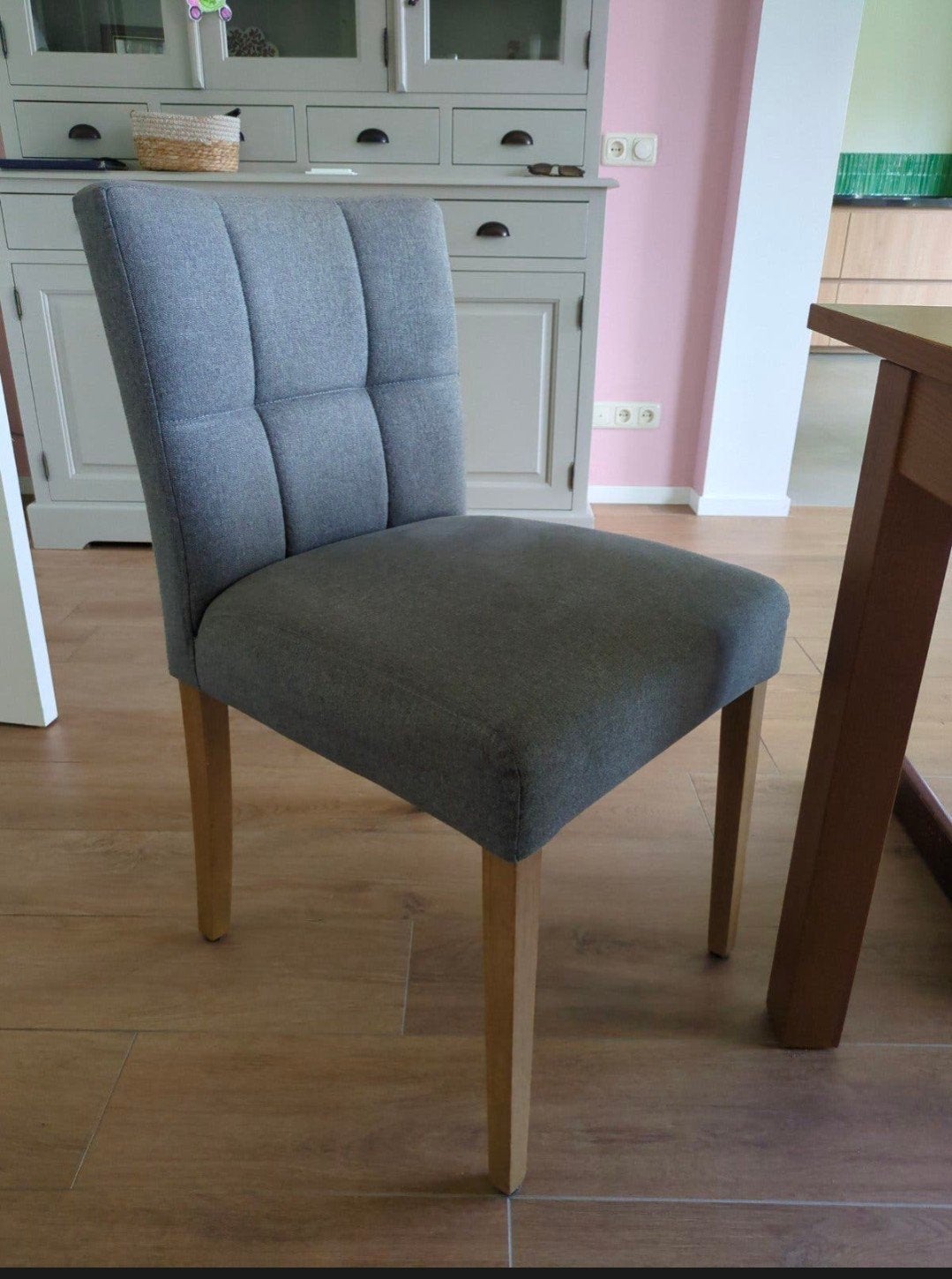4 eetkamerstoelen, Huis en Inrichting, Ophalen, Hout, Gebruikt, Vier