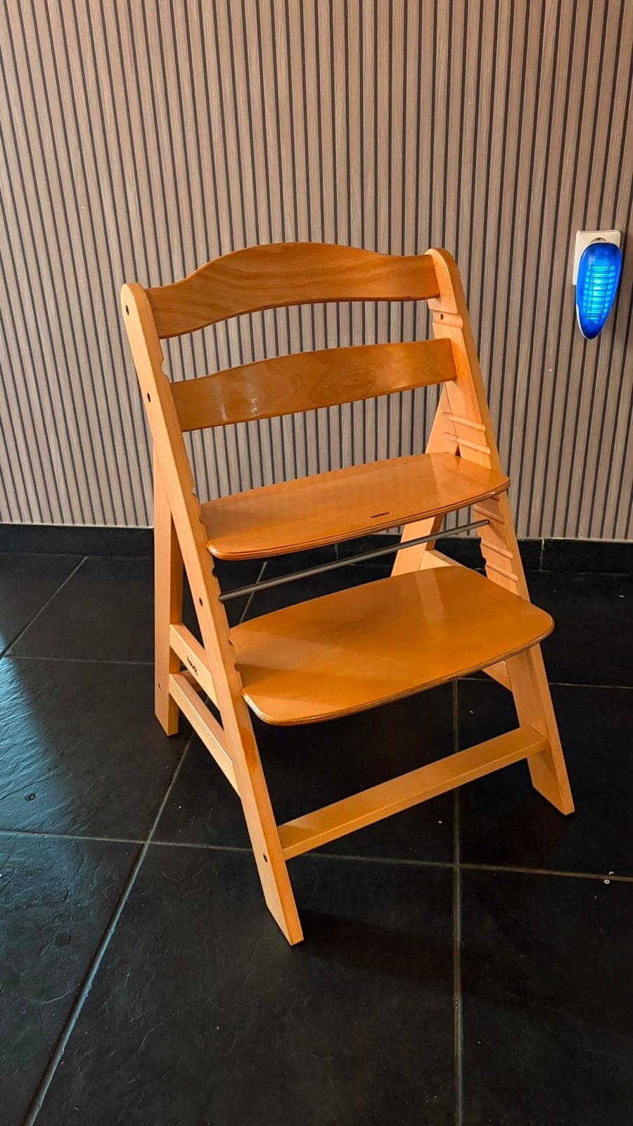Hauck Meegroeistoel met Opzetstuk voor baby, Ophalen, Gebruikt, Meegroeistoel, Aanschuifbaar
