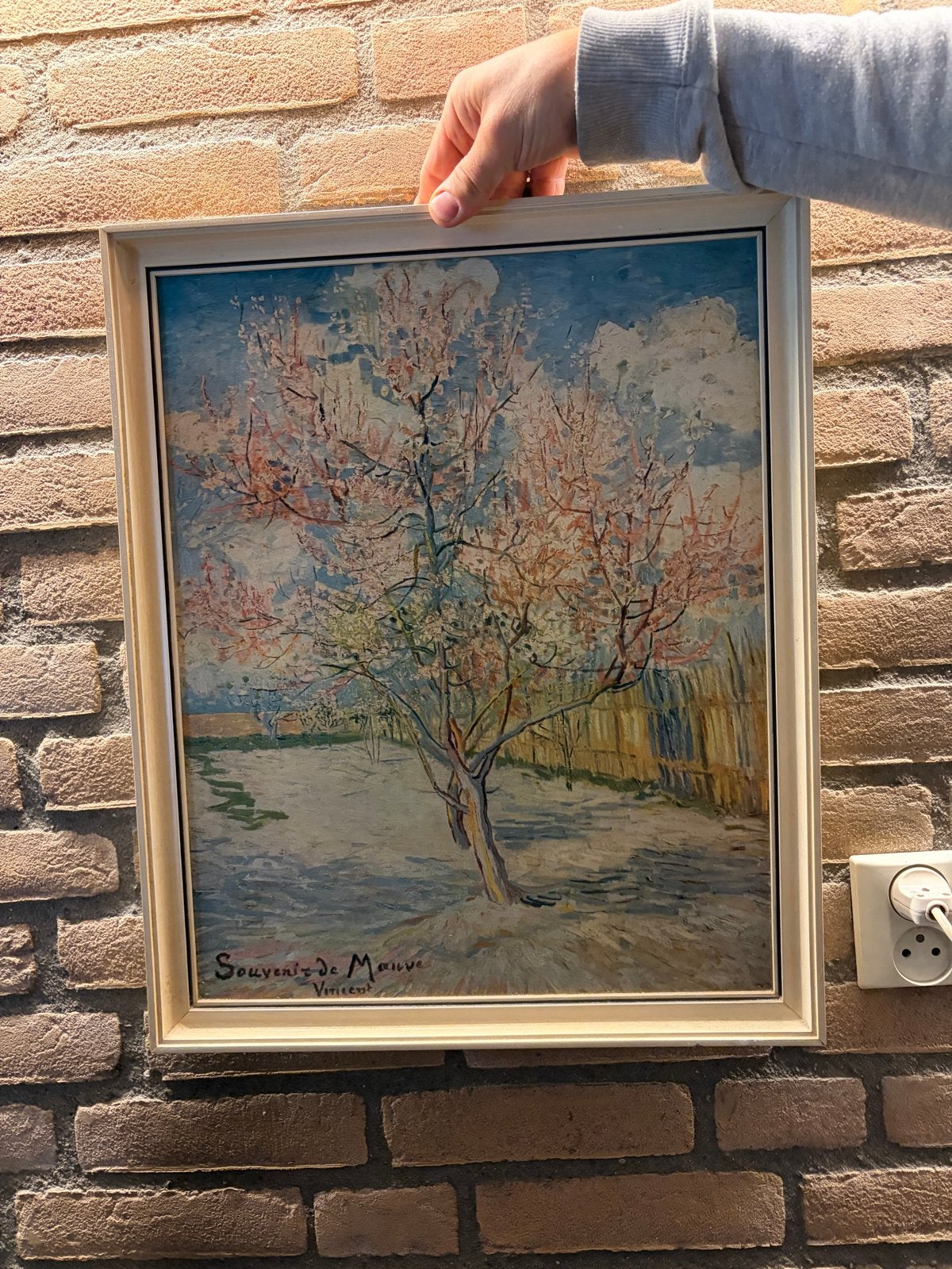 Souvenir de Mauve - Vincent van Gogh reproductie, Ophalen, Paneel, Impressionistisch, Landschap