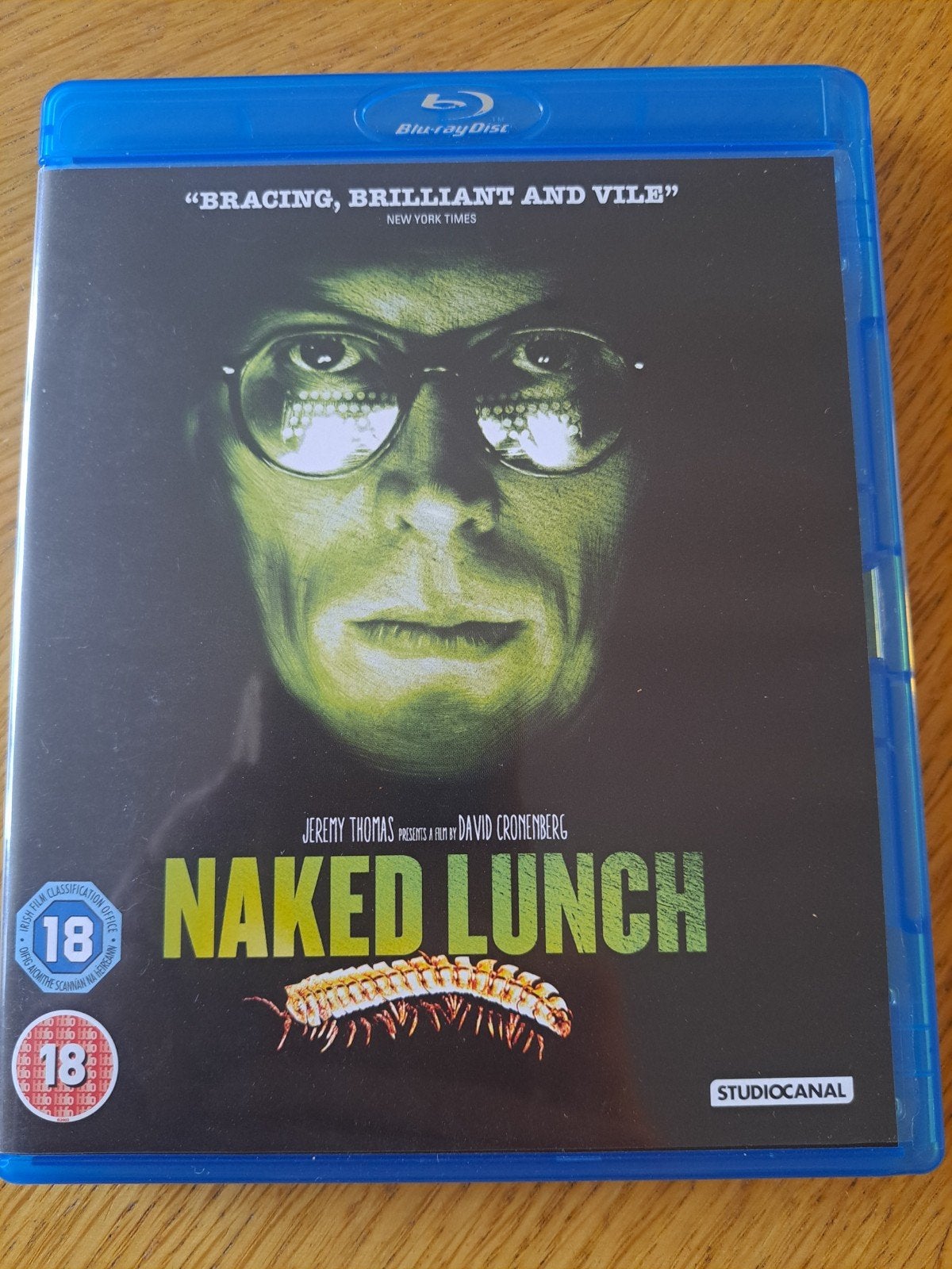 Naked Lunch Bluray, Ophalen of Verzenden, Zo goed als nieuw