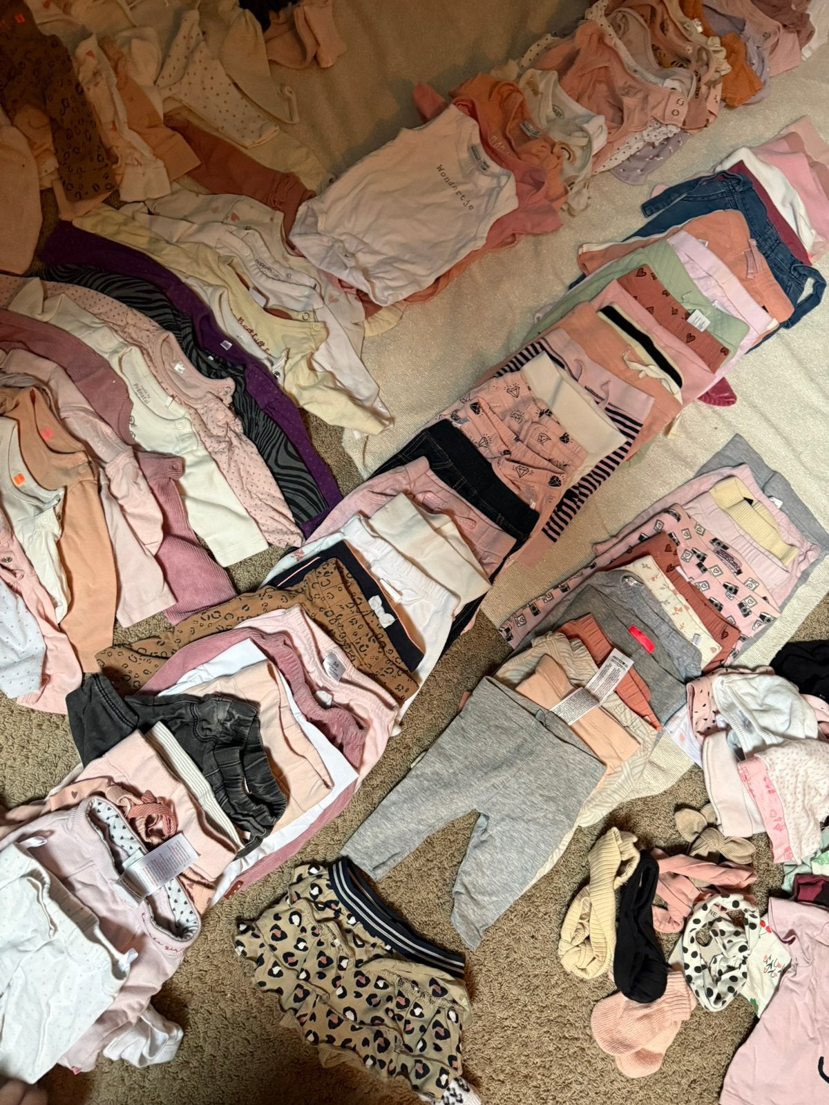 Heel veel meisjes kleding maat 50 / 56, Ophalen, Zo goed als nieuw, Maat 50