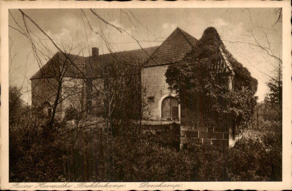 Denekamp - Ruïne Havezathe - Breklenkamp, Ophalen of Verzenden, 1920 tot 1940, Ongelopen, Overijssel