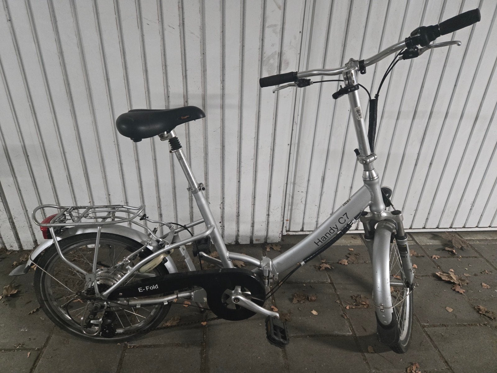 Batavus Handy C7 E-Fold opvouwbare elektrische fiets, Ophalen, 20 inch of meer, Gebruikt, Velgrem