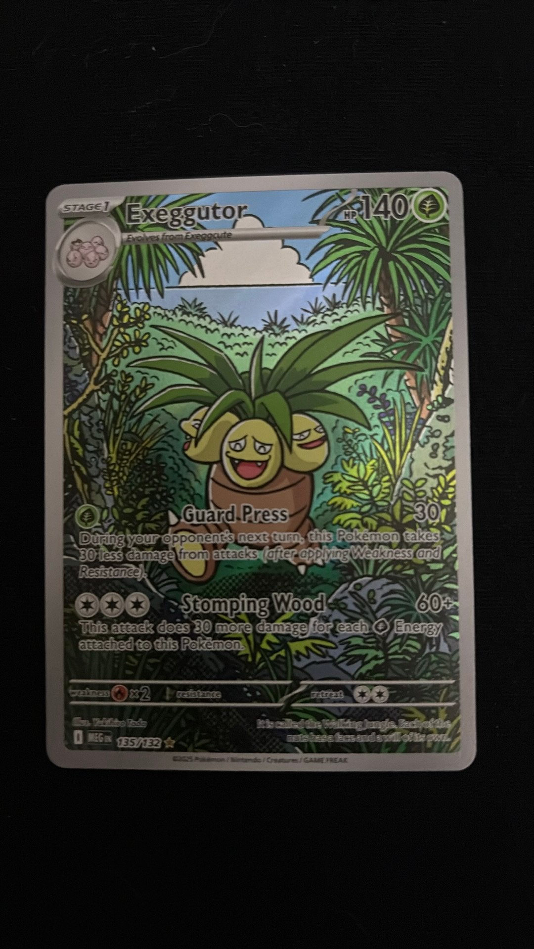 Exeggutor #135 MEG, Ophalen of Verzenden, Zo goed als nieuw
