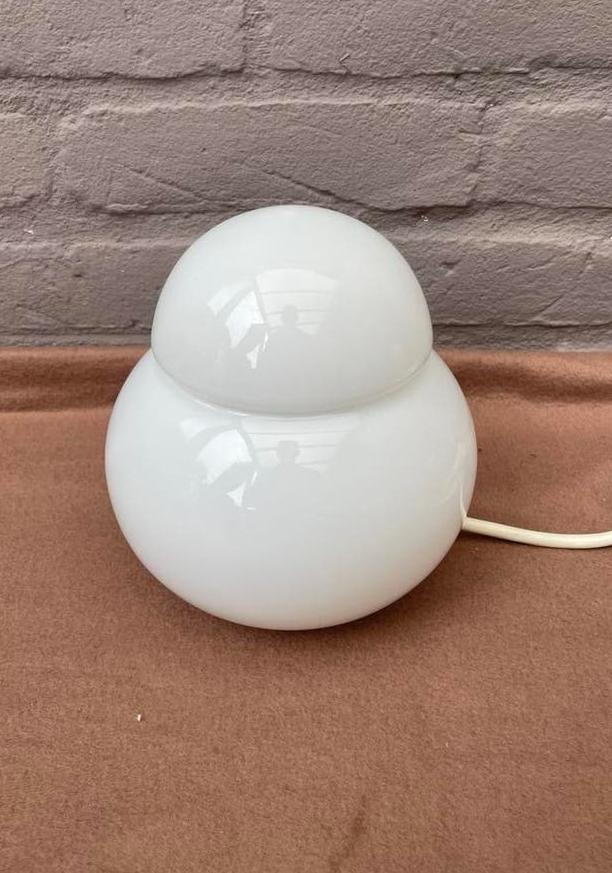 Daruma tafellamp van Sergio Asti, Ophalen, Minder dan 50 cm, Daruma tafellamp van Sergio Asti, Glas