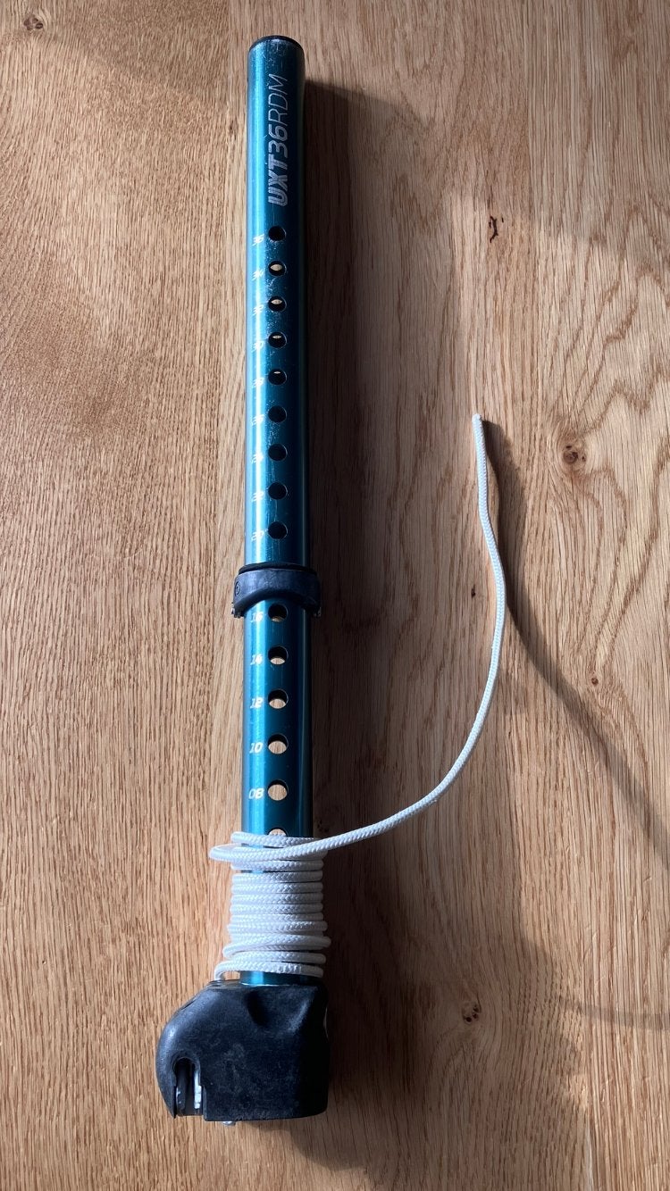 Neilpryde RDM UXT36cm aluminium mastverlenger mast extension, Ophalen of Verzenden, Gebruikt, Neilpryde, Overige typen