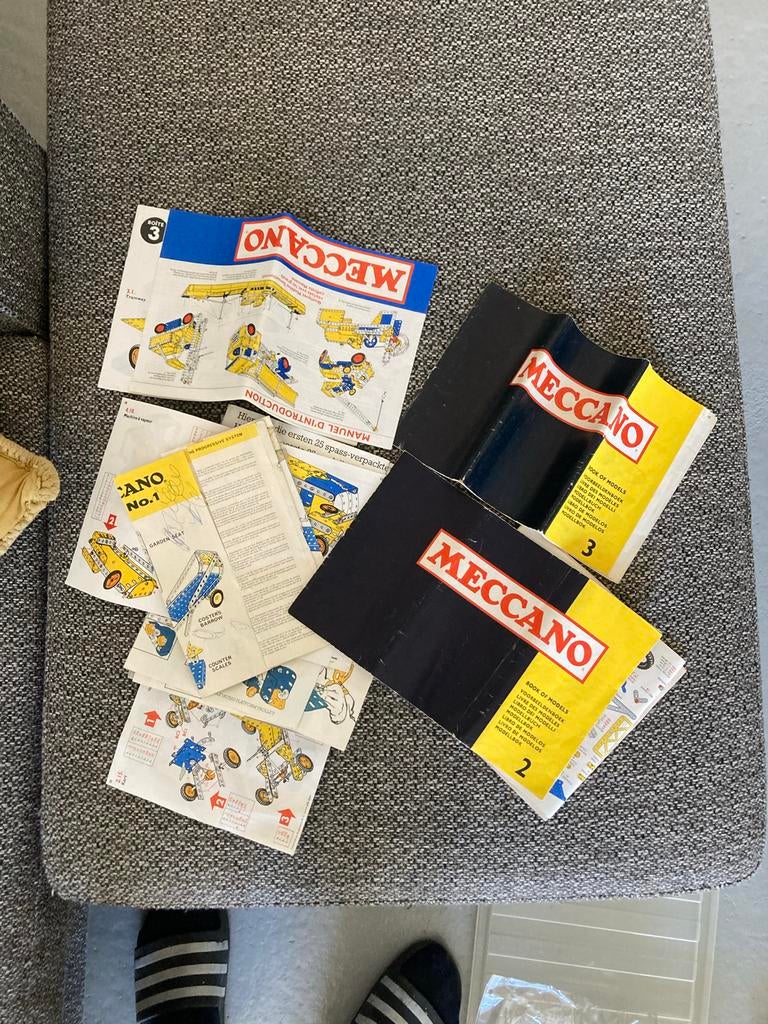 Vintage Meccano Bouwdozen en Handleidingen, Hobby en Vrije tijd, Modelbouw | Overige, Gebruikt, Groter dan 1:32, Ophalen