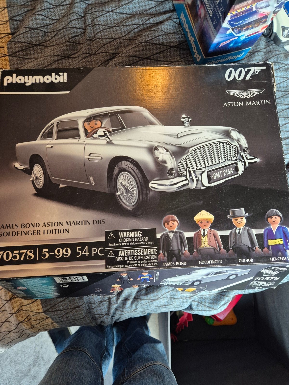 James bond auto playmobil, Ophalen of Verzenden, Groter dan 1:32, Auto, Overige merken