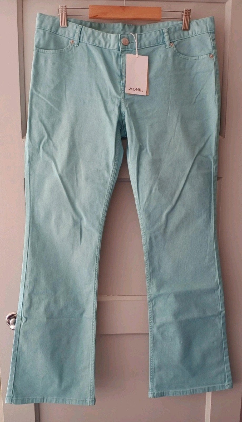 monki dames broek maat 44, Overige kleuren, Maat 42/44 (L), Nieuw, Ophalen of Verzenden