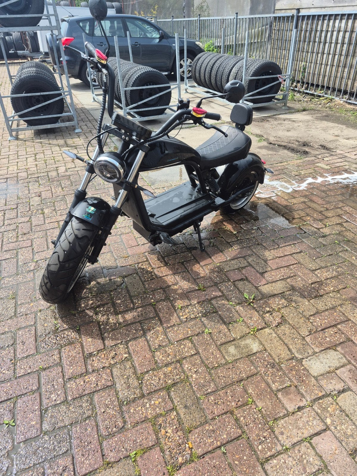 Gts hl 6.05 electrische chopper, Fietsen en Brommers, Ophalen, Zo goed als nieuw
