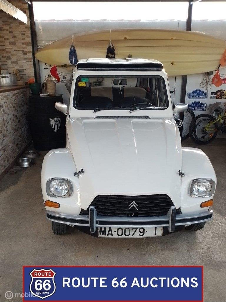 Citroën Dyane 6 | 1977 | Route 66 Auctions, Auto's, Overige carrosserieën, Citroën, Zwart, Bedrijf