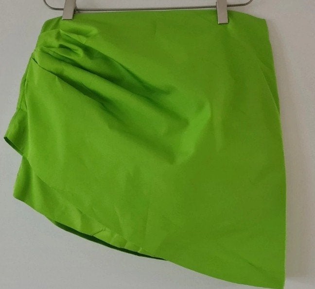 felgroen minirok rokje  Zara S/  M, Zara, Ophalen of Verzenden, Zo goed als nieuw, Maat 36 (S)
