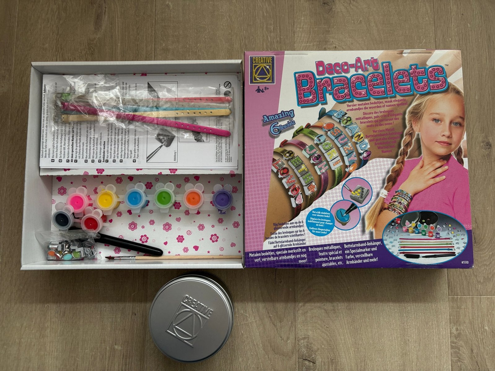 Deco-Art Bracelets knutselset - Maak je eigen armbandjes, Ophalen of Verzenden, Zo goed als nieuw, Overige typen