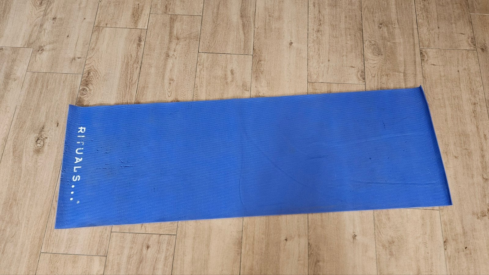 Rituals yogamat - Blauw, Ophalen, Gebruikt, Yogamat