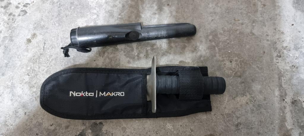 Garrett Pro-Pointer en Nokta Premium Digger, Hobby en Vrije tijd, Metaaldetectors, Gebruikt, 30 cm of minder, Garrett, Ophalen of Verzenden