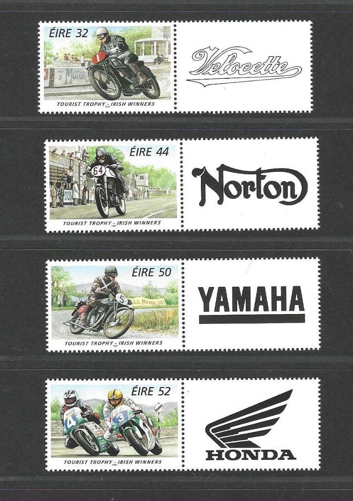 Ierland 946-949 motorrijtuigen motoren serie speciaal, Verzenden, Postfris, Dier of Natuur