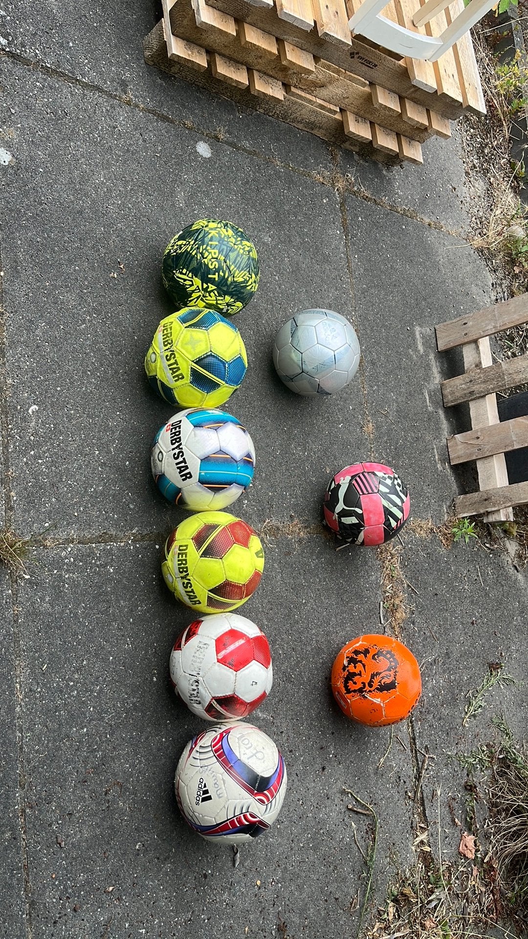 Voetballen, Ophalen of Verzenden, Zo goed als nieuw