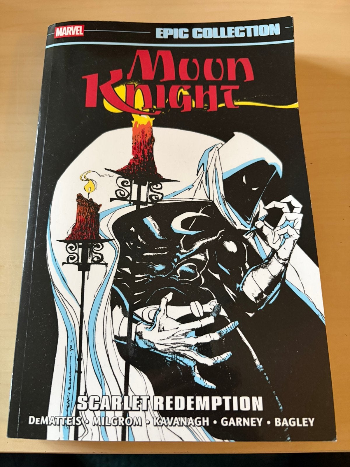 Moon Knight Epic Collection 6 Scarlet Redemption, Boeken, Strips | Comics, Eén comic, Ophalen of Verzenden, Zo goed als nieuw