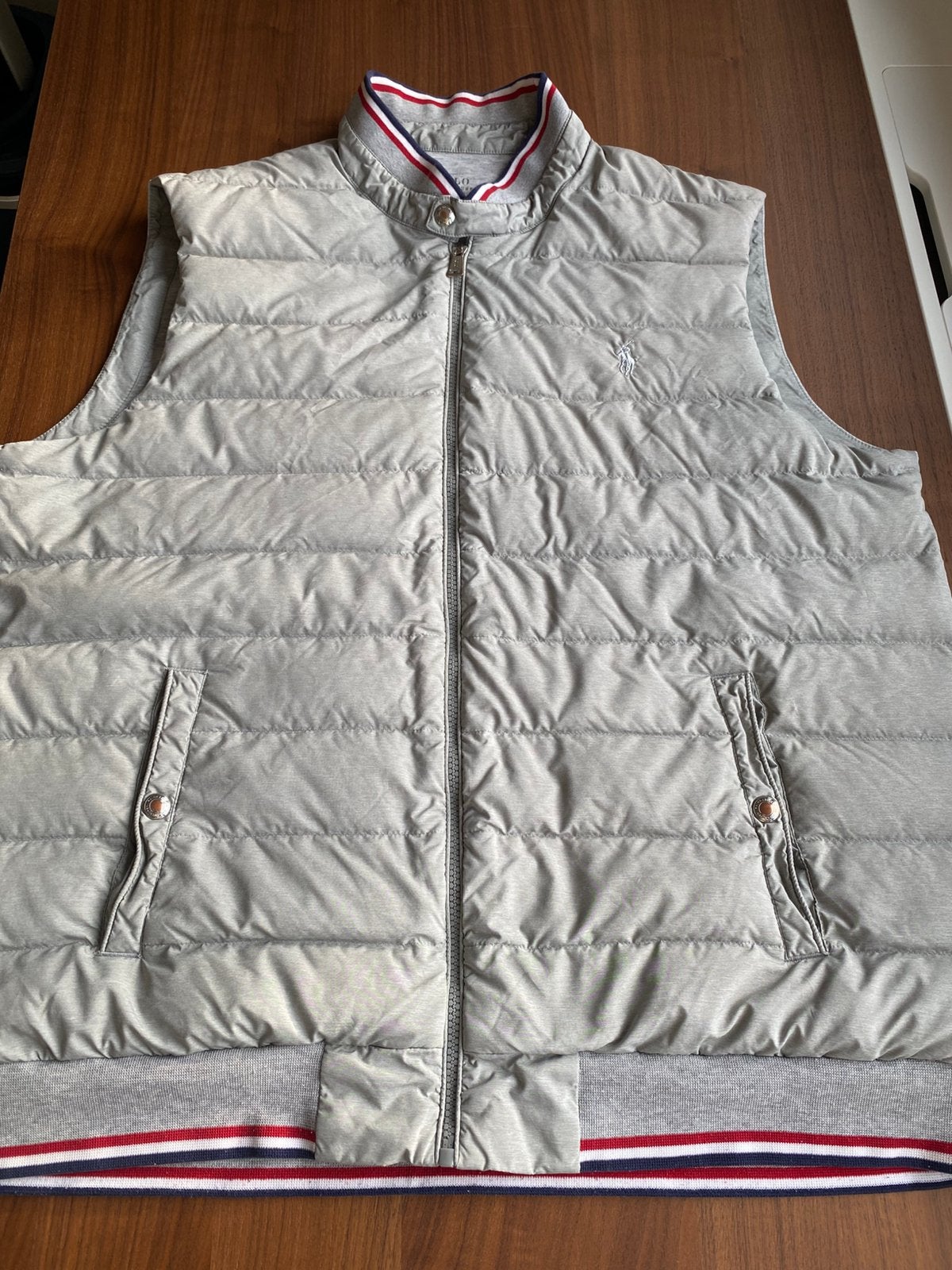 Bodywarmer van Ralph Lauren. Nieuwstaat. Heren. Maat XL, Ophalen of Verzenden, Zo goed als nieuw, Maat 56/58 (XL), Grijs