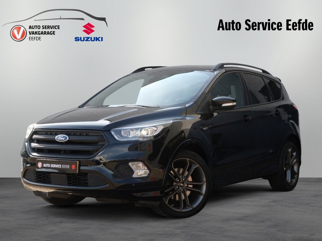 Ford Kuga 2.0 | Automaat | Trekhaak | Elek. Stoel | Stoel- &, Auto's, 12 maanden, Gebruikt, 4 cilinders, Zwart