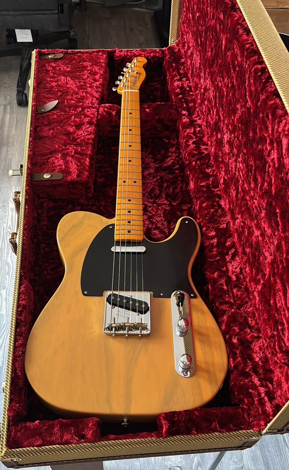 Fender AV II 51 TELECASTER, Ophalen of Verzenden, Zo goed als nieuw, Solid body, Fender