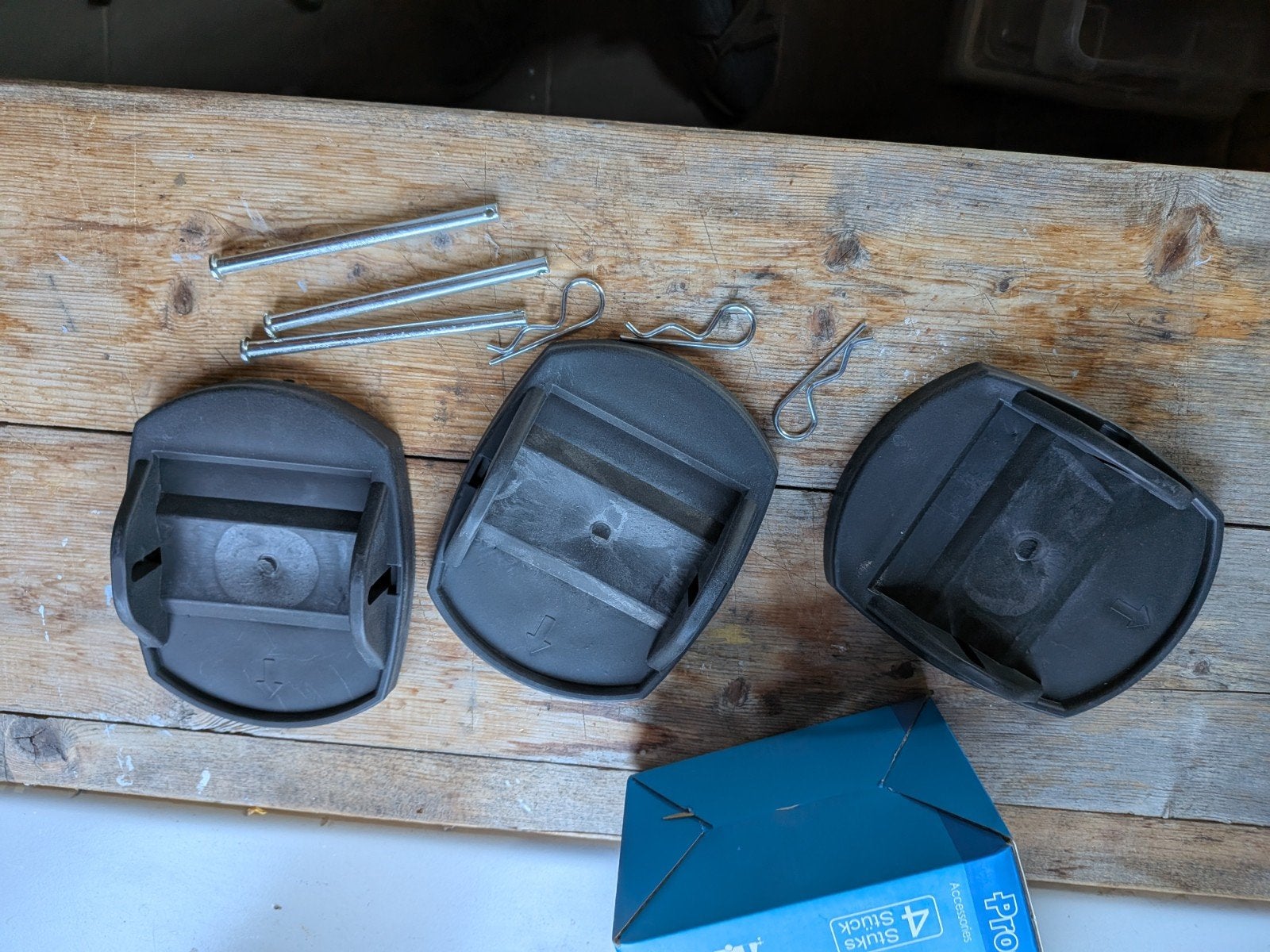 stabilisator voet voor onder caravan steun. 3st., Caravans en Kamperen, Ophalen, Nieuw