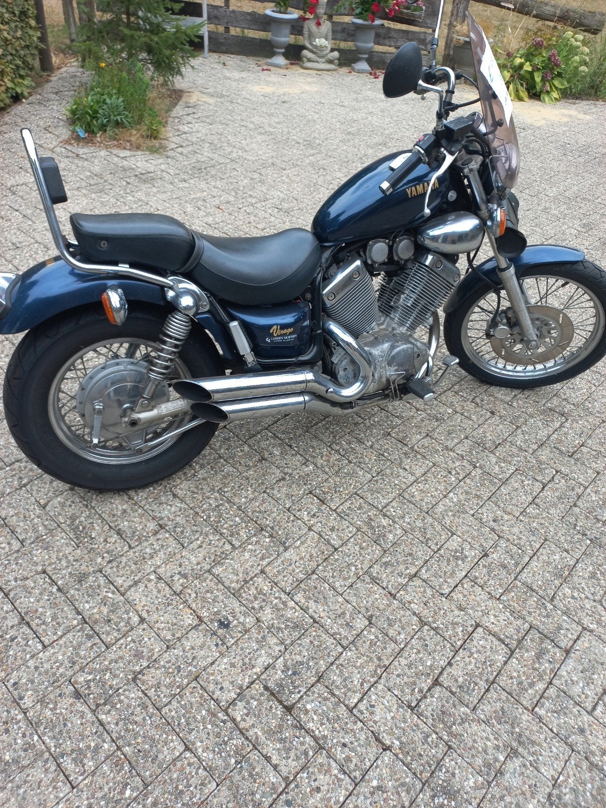 Yamaha Virago 535 uit 1990 - Weinig gebruikt, loopt goed!, Motoren, Onderdelen | Yamaha, Ophalen