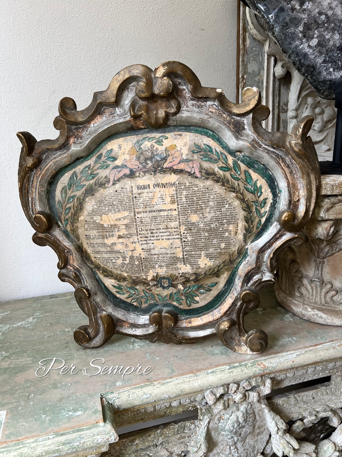 Per Sempre,Zeldzame Antieke Cartagloria Italie rond 1750, Ophalen of Verzenden