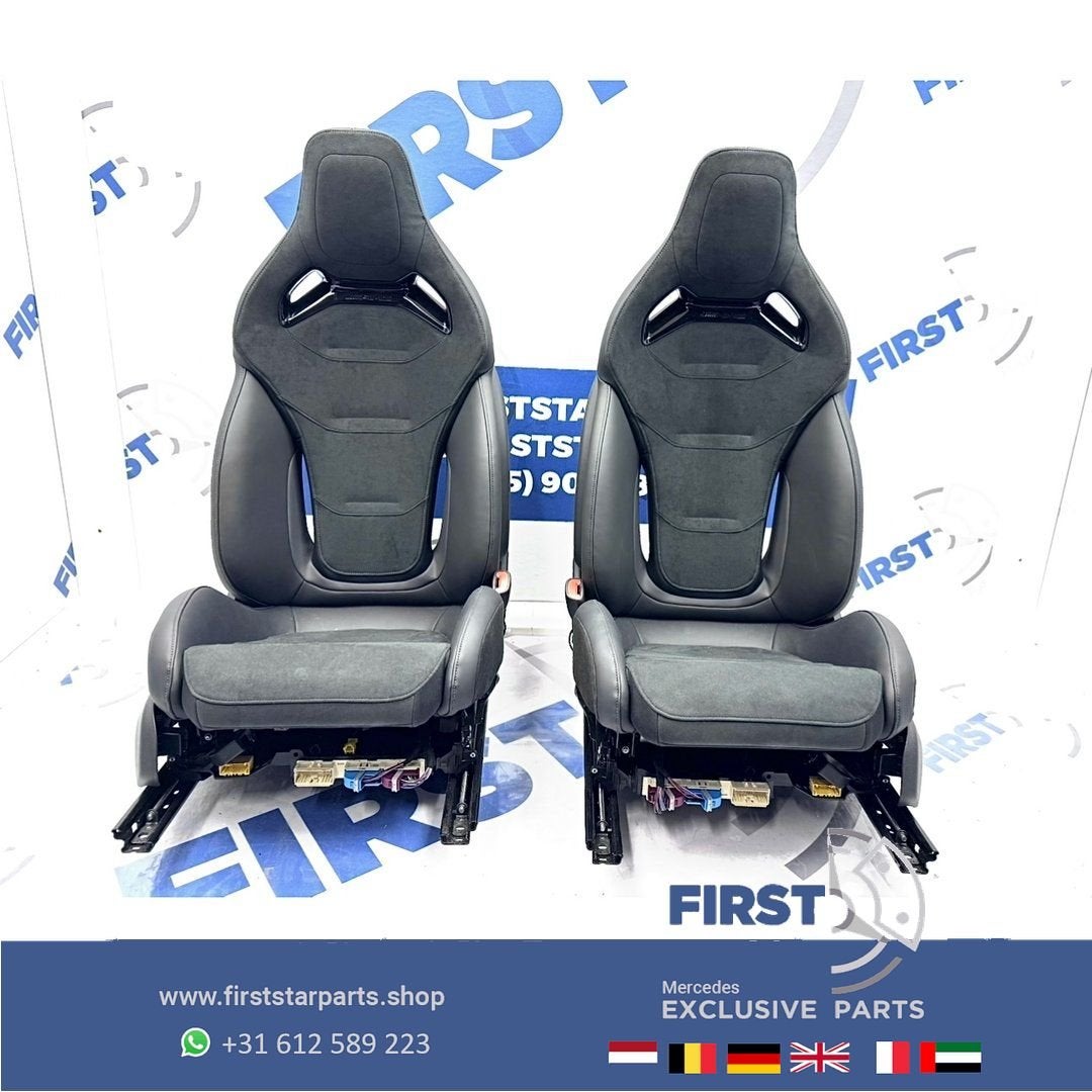 W206 S206 C63 AMG Recaro KUIP STOELEN SET C63s E PERFORMANCE, Gebruikt, -, Ophalen of Verzenden, -