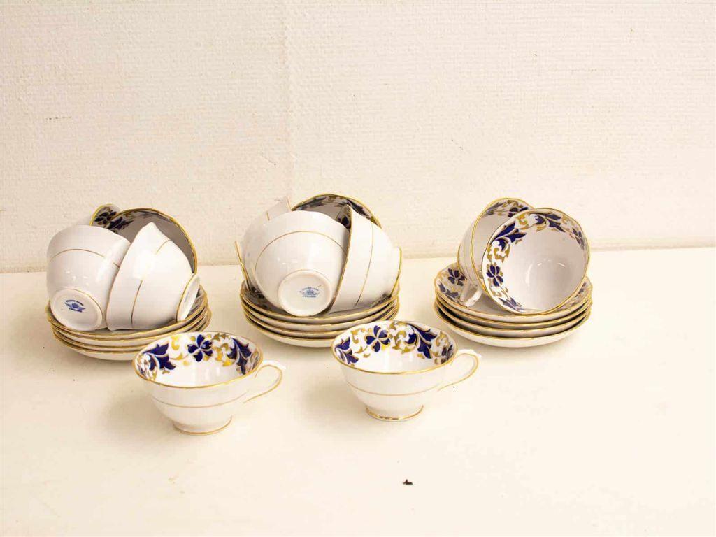 24 delig servies Tuscan China 27529, Gebruikt, Ophalen of Verzenden, Bord(en), Wedgwood