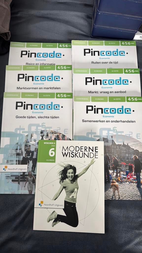 Economie VWO 4/5/6 +Wiskunde hulpboek, Ophalen of Verzenden, Zo goed als nieuw, VWO, Economie