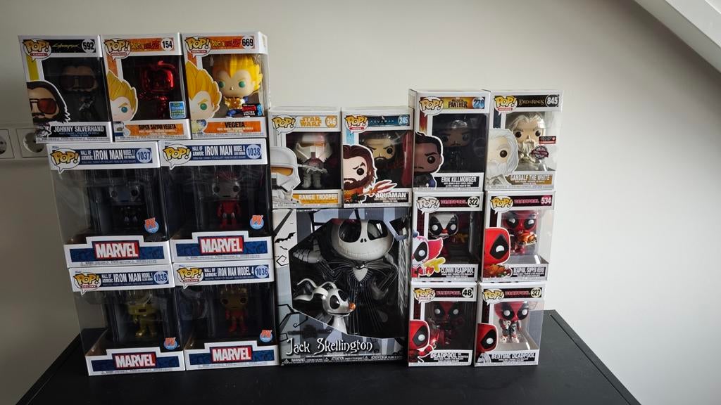 Grote collectie Funko Pop! figuren, Ophalen of Verzenden, Zo goed als nieuw