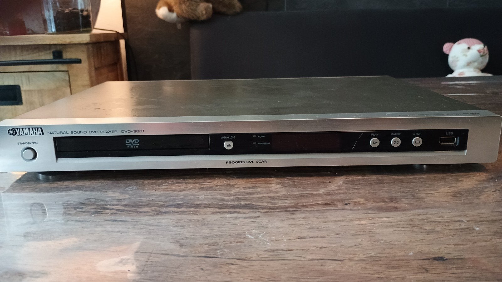 Yamaha DVD-S661 Natural Sound DVD Speler, Ophalen, Gebruikt, Dvd-speler, Overige merken