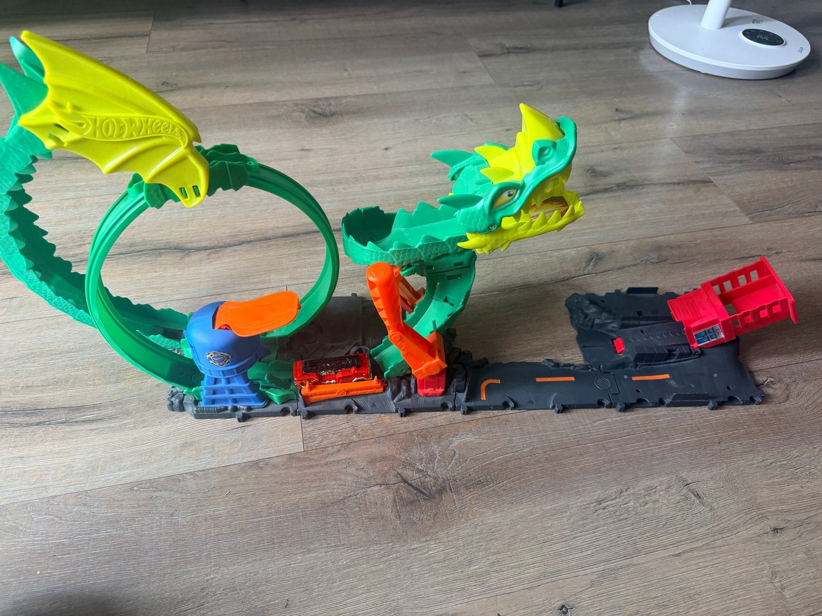 Hot Wheels Draken Racebaan incl auto, Kinderen en Baby's, Speelgoed | Racebanen, Ophalen, Hot Wheels, Racebaan, Gebruikt