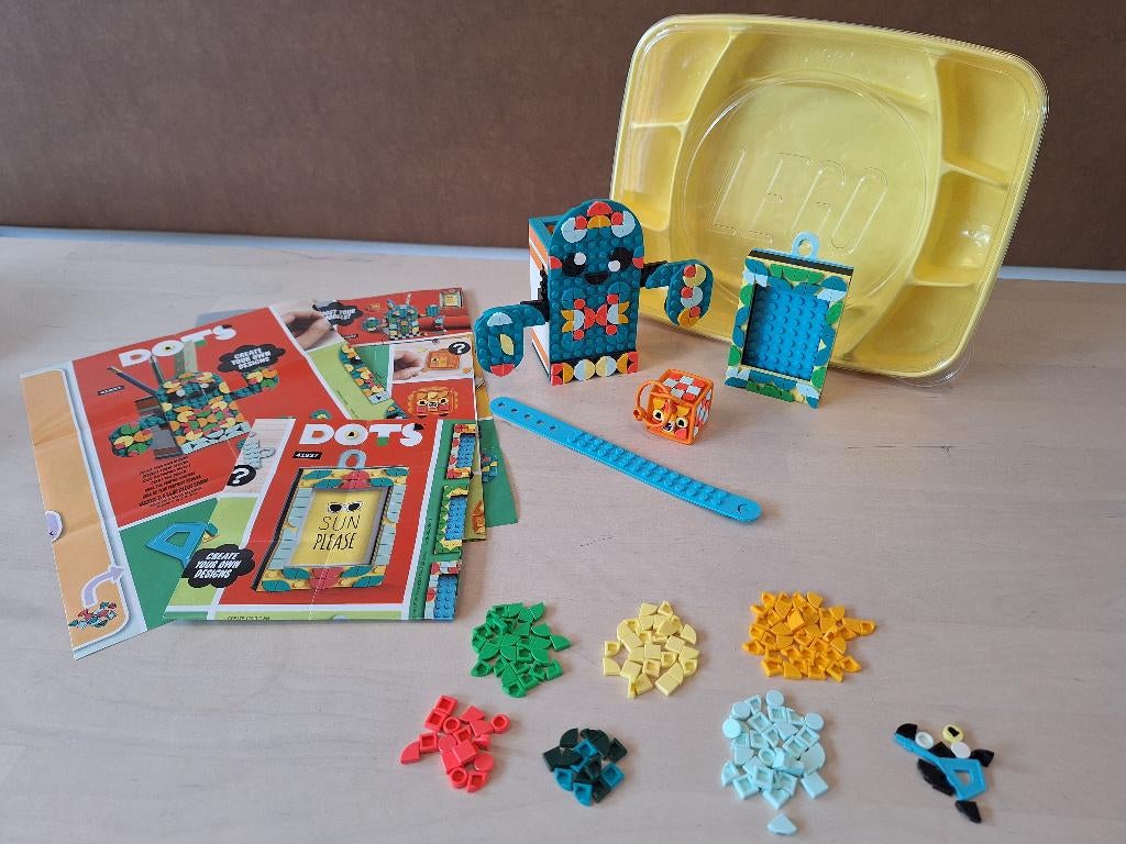 Lego Dots 41937 zomerkriebels, Ophalen of Verzenden, Zo goed als nieuw, Complete set, Lego