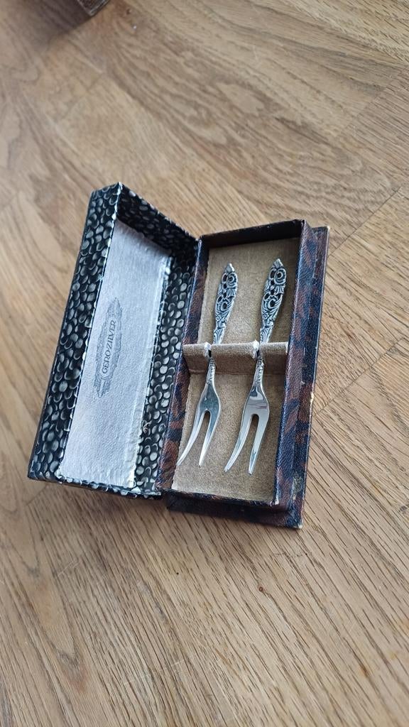 2 Gero Oud Hollandsch vorkjes in originele doos, Ophalen of Verzenden