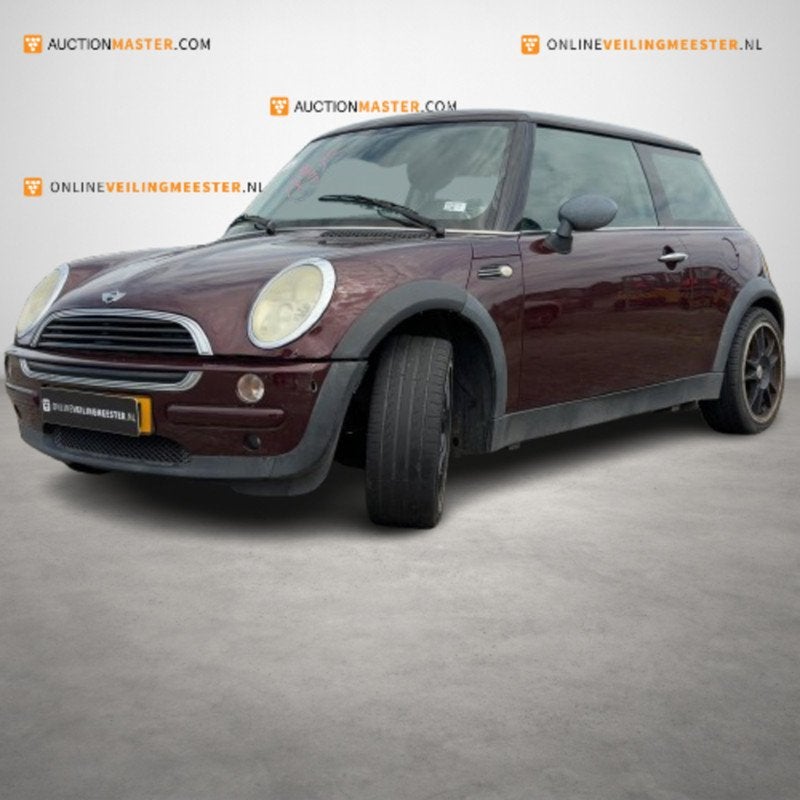 Personenauto, MINI, 3-Deurs, 1.6 One Salt, Rood, 2002, Overige modellen, Overige carrosserieën, Overige brandstoffen, Bedrijf