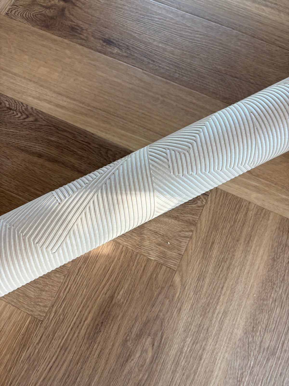 3m2 behang Élitis Matières à Réflexions Circolo VP 97670, Beige, Geometrisch, Modern, Ophalen of Verzenden
