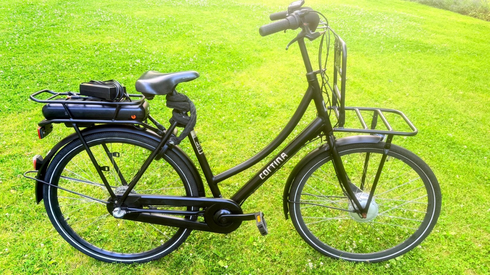 Nette goede unisex damesfiets E-bike Cortina U1, 57cm 3speed, Gebruikt, Versnellingen, 56 cm of meer, Trommelrem
