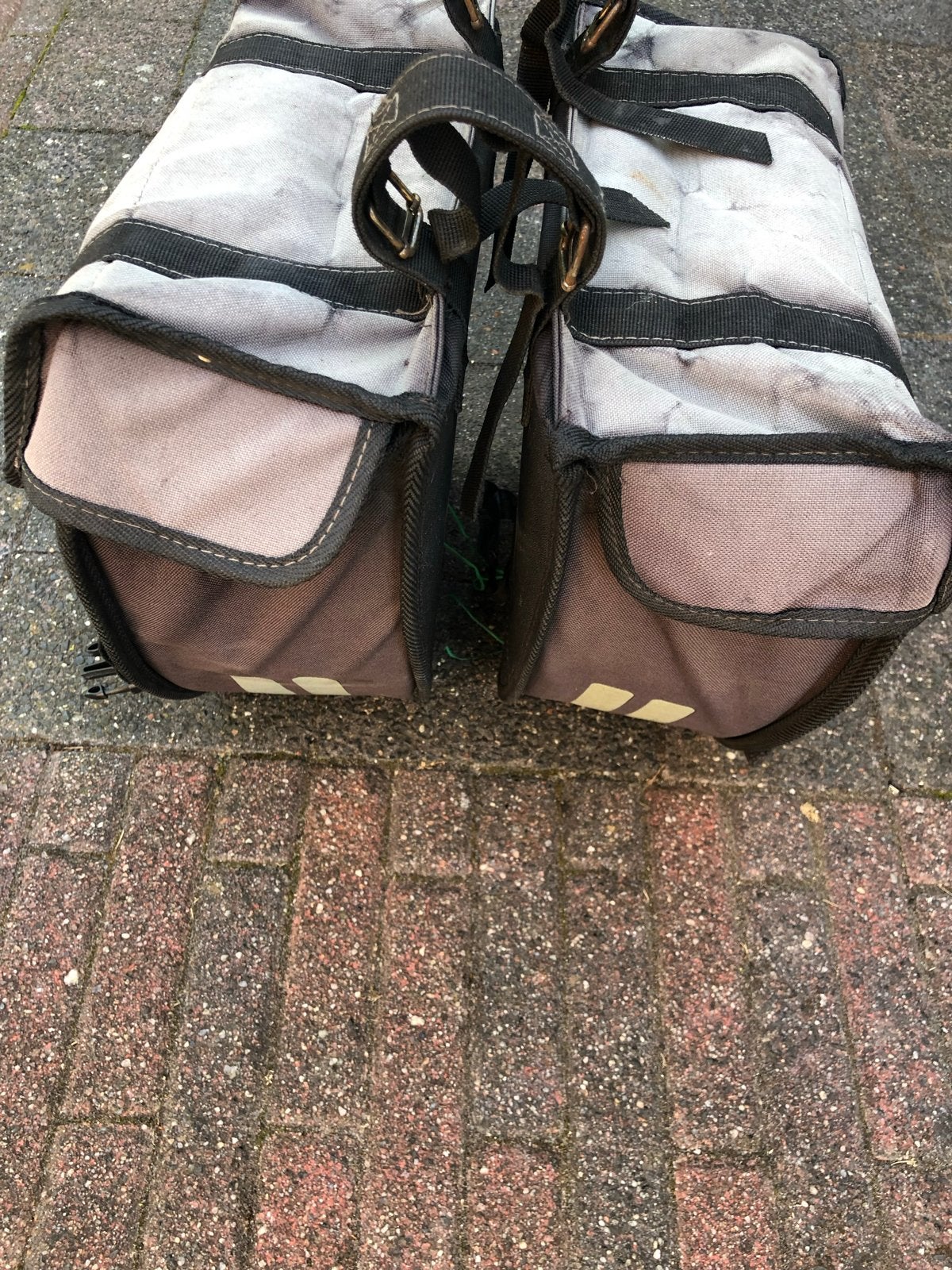 Gebruikte fietstassen, ideaal voor boodschappen of woon-werk, Verzenden, Gebruikt