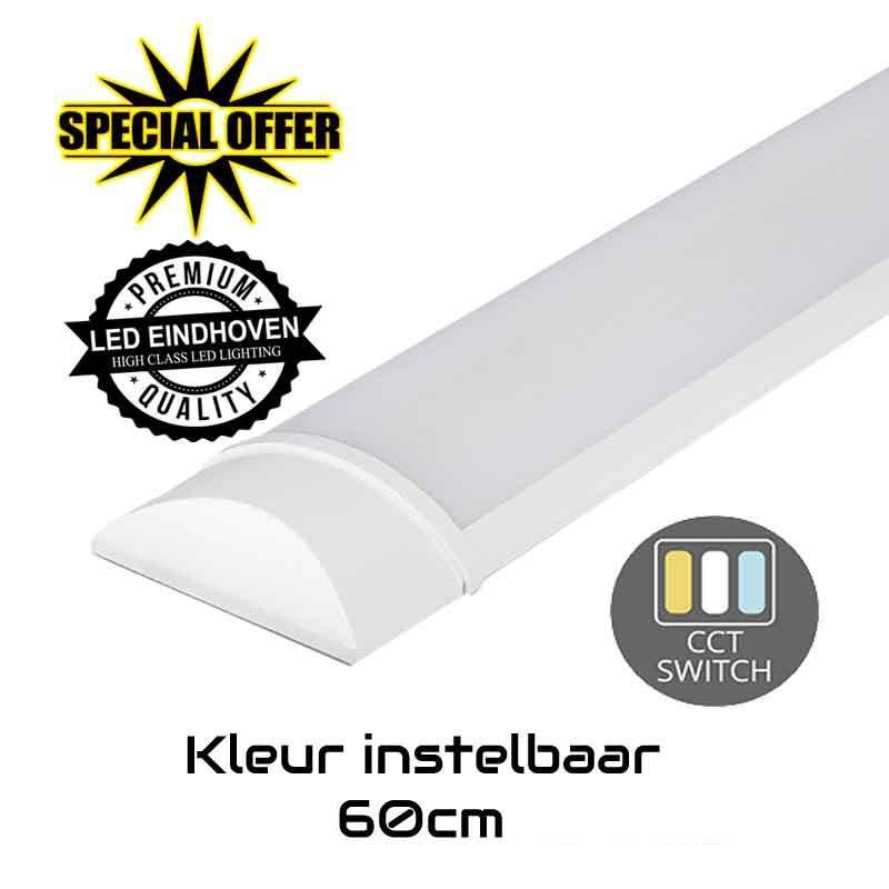 LED BATTEN | CHARON | 60CM | 20W | CCT-SWITCH, Premium Extra dun, Led-lamp, Minder dan 30 watt, Nieuw